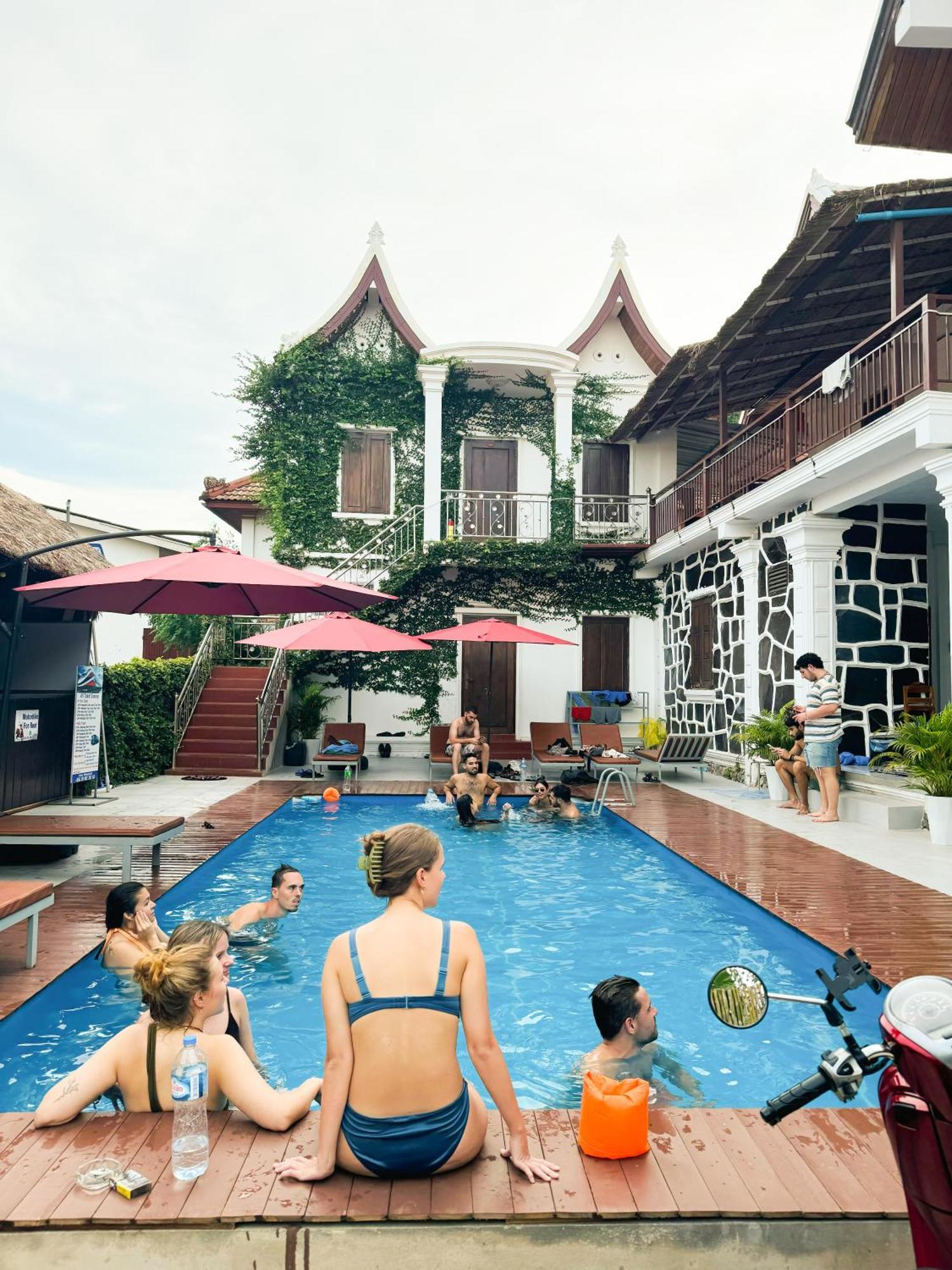 Sabai Sabai Backpackers Hostel Луангпхабанг Экстерьер фото